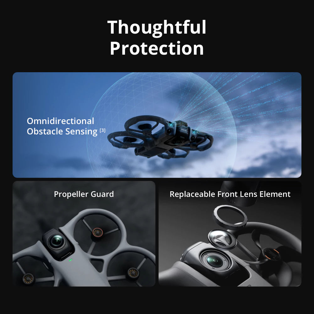 DJI Avata 360 - Drone Unggulan 360° 8K-Gunung Emas