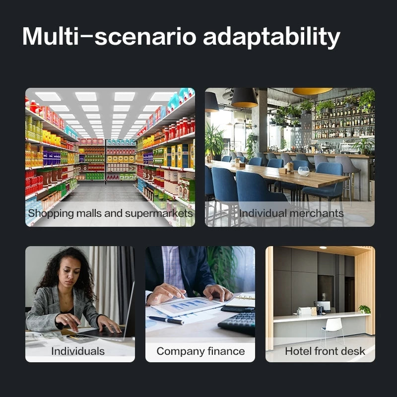 Deli Mesin Penghitung Uang Triple Display