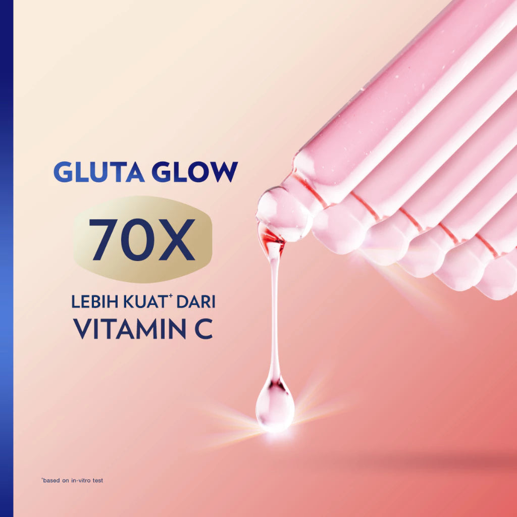 VASELINE Gluta-Hya Body Serum Flawless Bright 200 mL-Gold Mountain