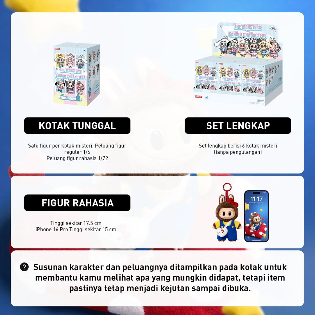 POP MART THE MONSTERS x Sanrio Characters Series-Gold Mountain