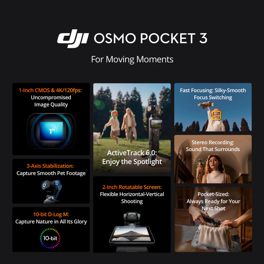 DJI Osmo Pocket 3 -Gold Mountain