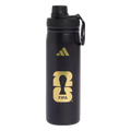 adidas Sepak Bola Piala Dunia FIFA 26™ Emblem Resmi Botol Logam Unisex Hitam-Emas Gunung