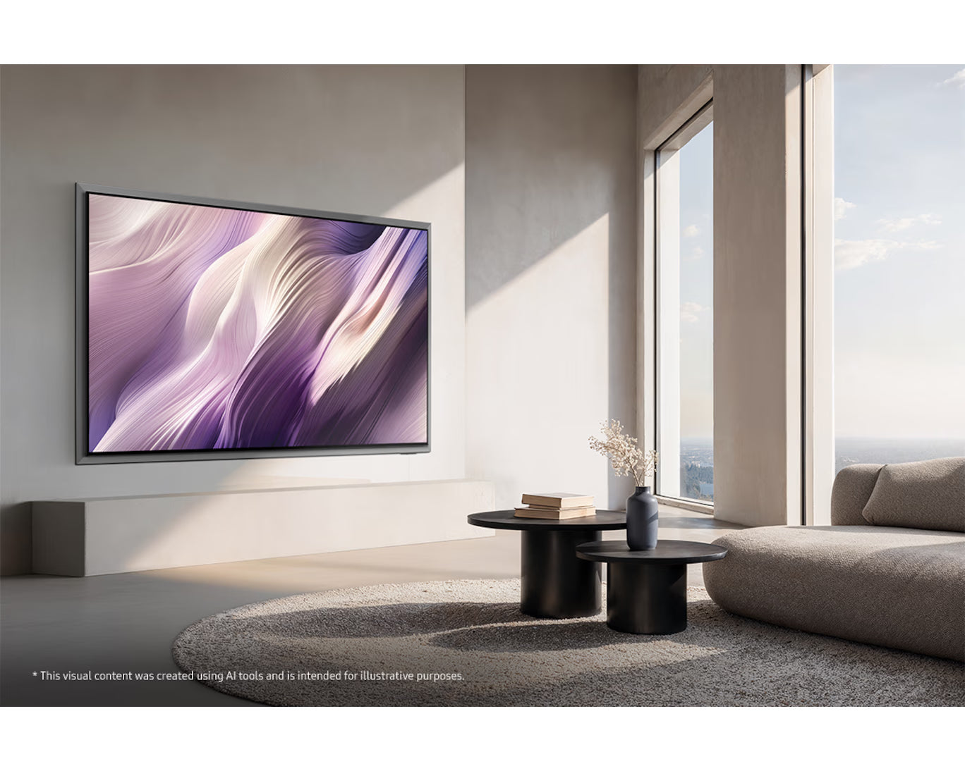 TV Pintar AI Samsung Vision 4K OLED S95H 77" (2026)-Lelang Gold Mountain