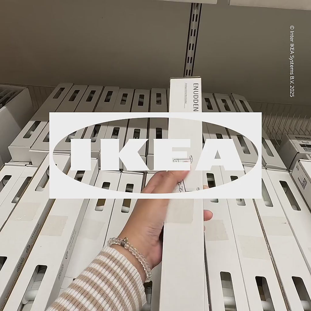 IKEA ENUDDEN Gantungan Pintu Kamar Putih-Gold Mountain