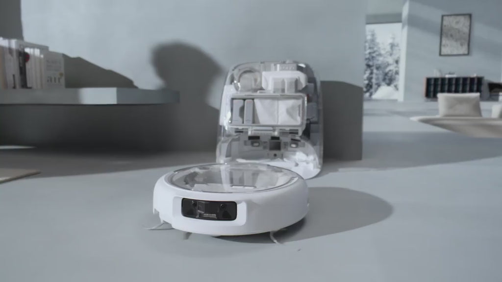 DJI ROMO - Robot Penyedot Debu Unggulan dengan Penginderaan Canggih-Gold Mountain
