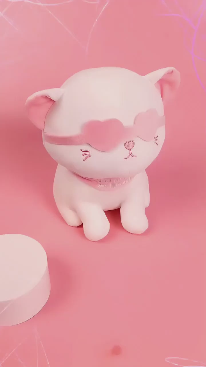 MINISO Boneka Lucu Kucing-Gold Mountain