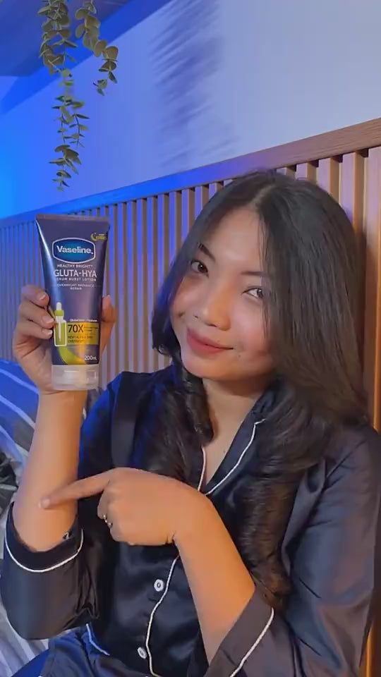 VASELINE Gluta-Hya Body Serum Flawless Bright 200 mL-Gold Mountain