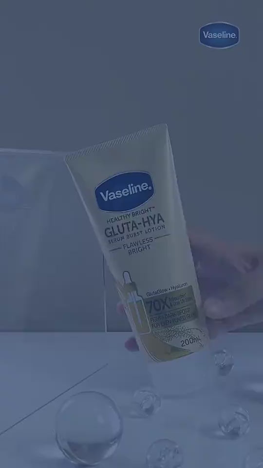 VASELINE Gluta-Hya Body Serum Flawless Bright 200 mL-Gold Mountain