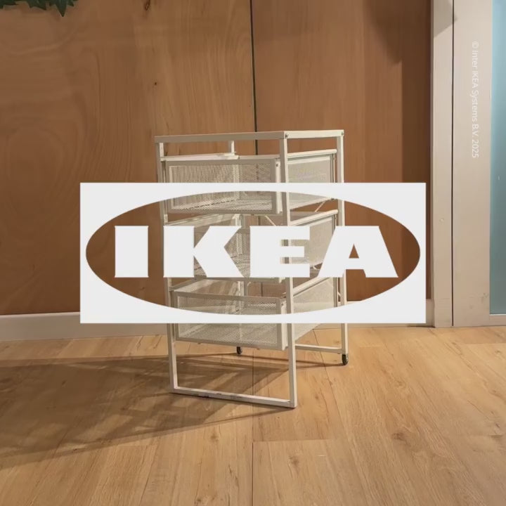 IKEA LENNART Lemari Laci Minimalis untuk Dokumen-Gold Mountain