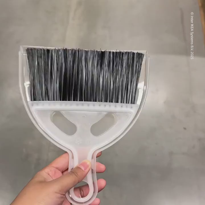 IKEA LASKIS Set Sapu Dengan Pengki Kecil-Gold Mountain