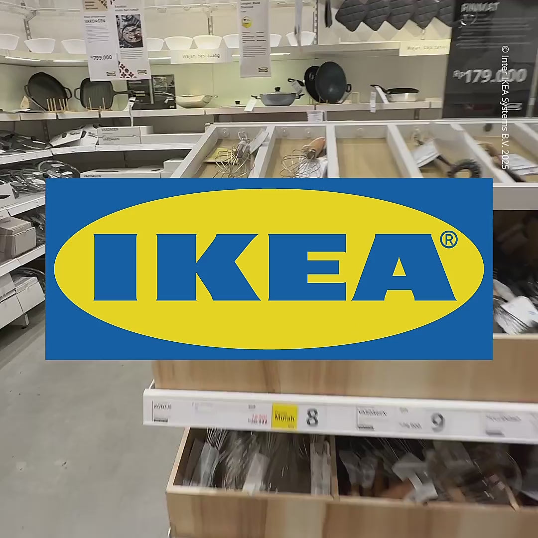 IKEA KONCIS Pengocok Telur Baja Tahan Karat-Gold Mountain
