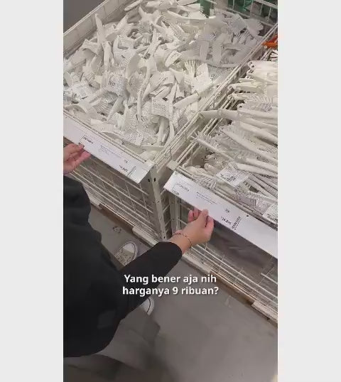 IKEA MEDELVAG Sikat Botol Putih Panjang 43cm-Gold Mountain