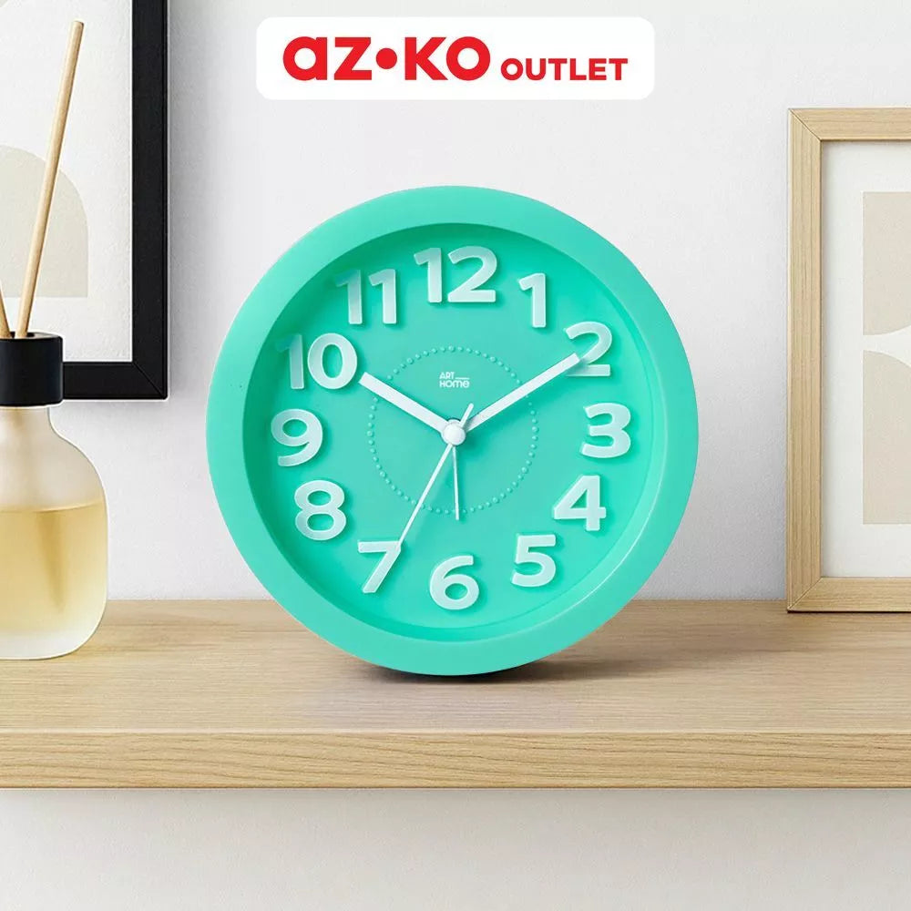 Arthome 15 cm Jam Weker Dom Alarm Clock-Gold Mountain