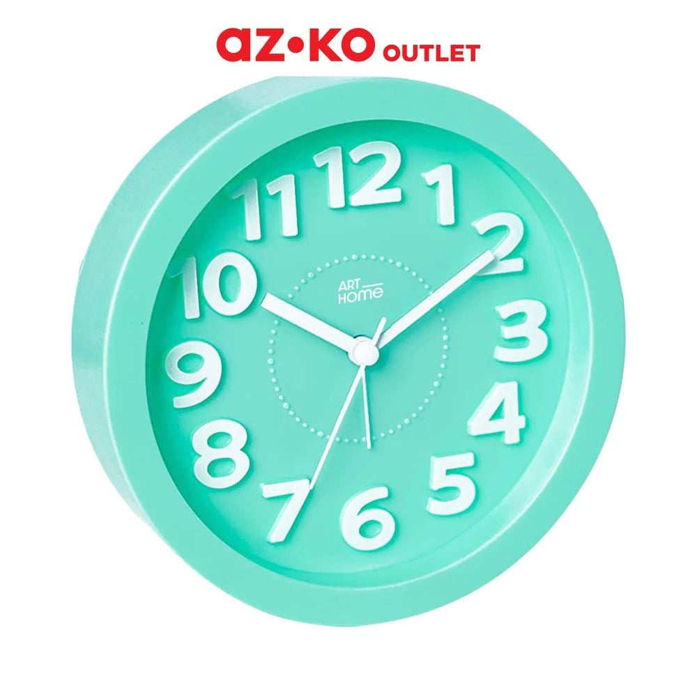 Arthome 15 cm Jam Weker Dom Alarm Clock-Gold Mountain