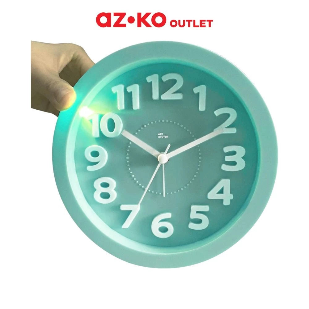 Arthome 15 cm Jam Weker Dom Alarm Clock-Gold Mountain