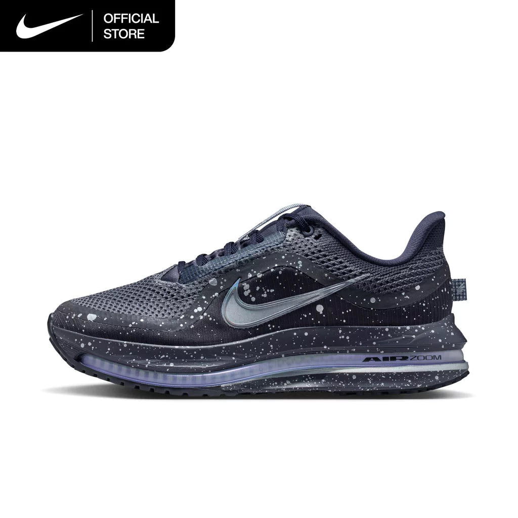 Nike Sepatu Lari Jalan Raya Premium Pegasus Wanita-Gold Mountain