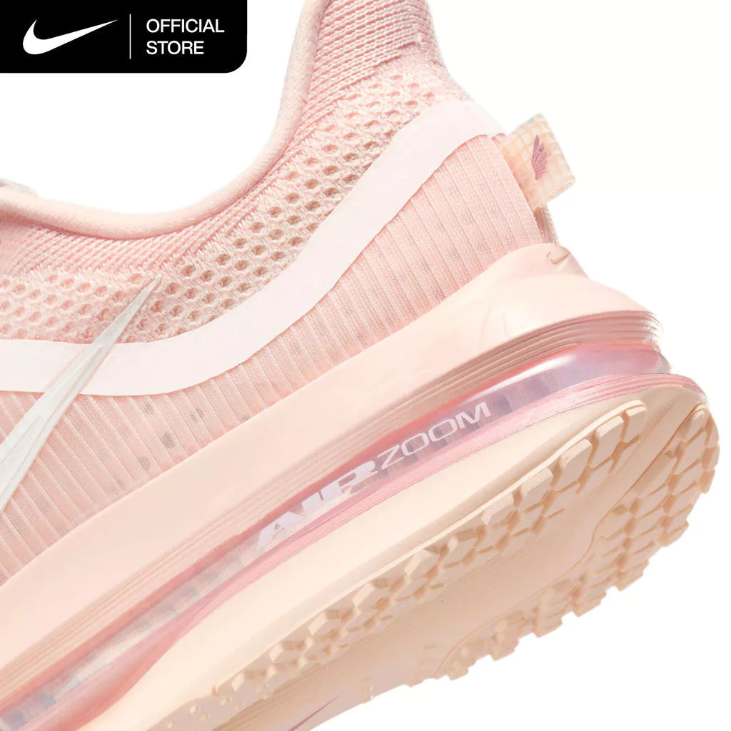 Nike Sepatu Lari Jalan Raya Premium Pegasus Wanita-Gold Mountain