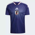 adidas Sepak Bola Jepang 26 Jersey Kandang Pria Biru-Emas Gunung
