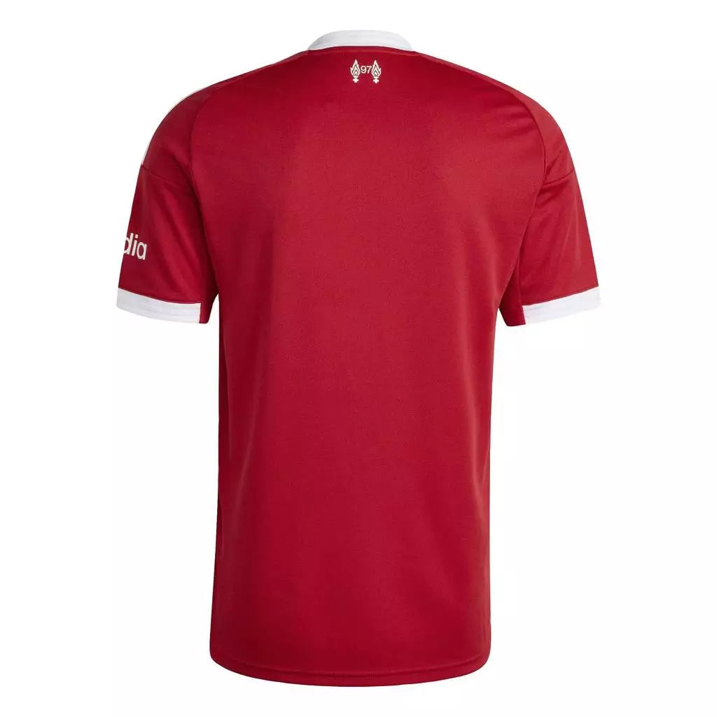adidas Football Liverpool FC Jersey Kandang 25/26 Pria Merah-Emas Mountain