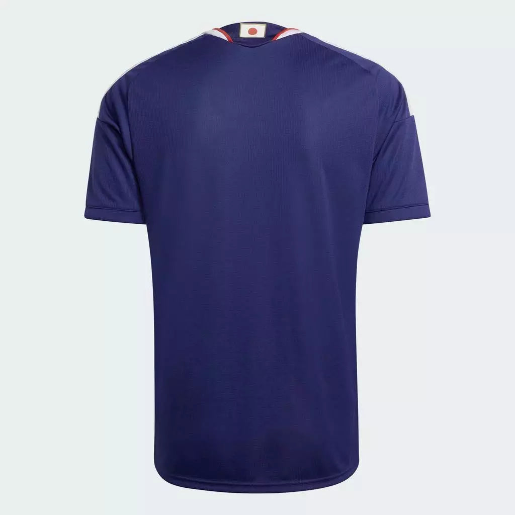adidas Sepak Bola Jepang 26 Jersey Kandang Pria Biru-Emas Gunung