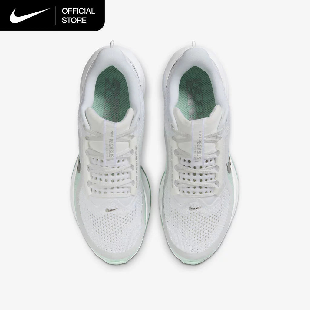 Nike Sepatu Lari Jalan Raya Premium Pegasus Wanita-Gold Mountain