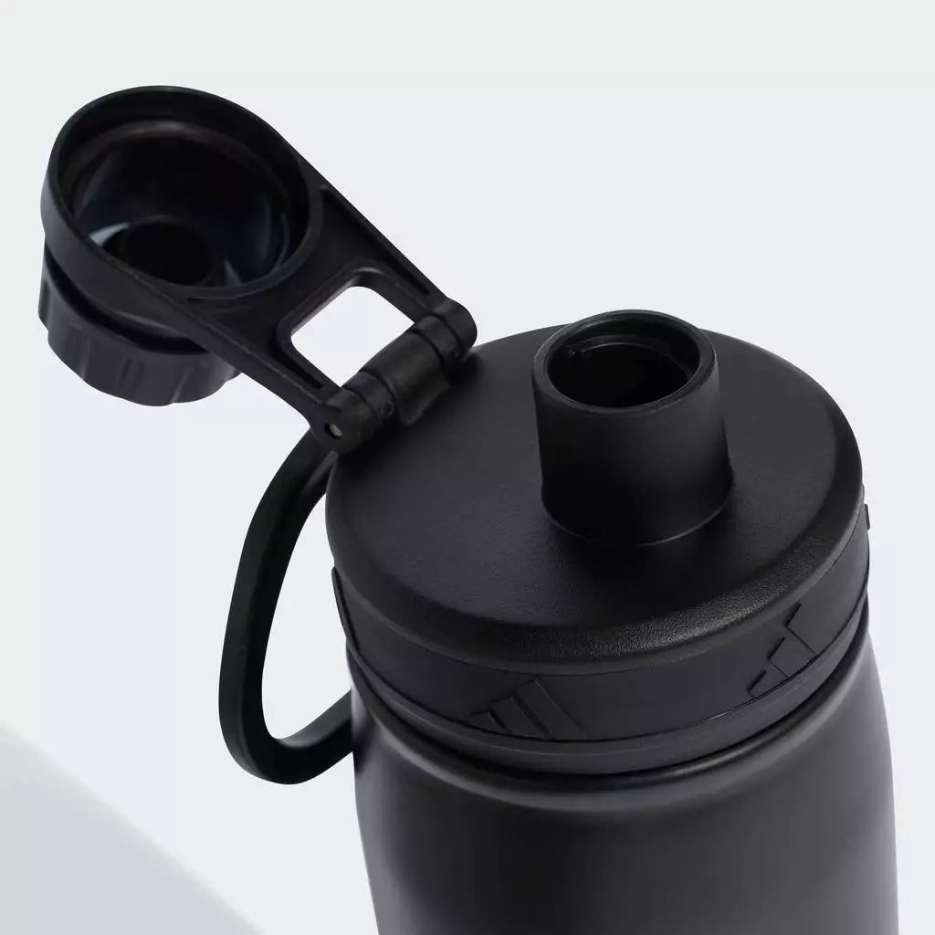 adidas Sepak Bola Piala Dunia FIFA 26™ Emblem Resmi Botol Logam Unisex Hitam-Emas Gunung