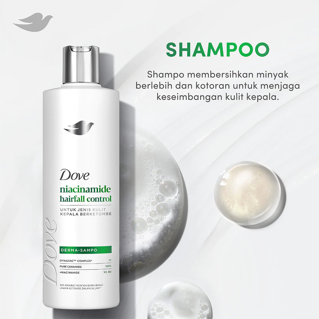 Dove Sampo Pengontrol Rambut Rontok Biotin - Gold Mountain